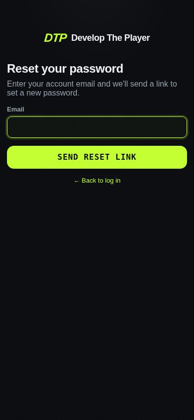 Step 15: Tap “Forgot your password?”